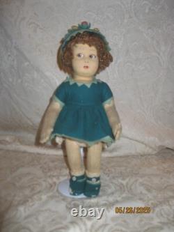 Adorable Lenci 111 Felt Doll All Original 13