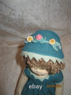 Adorable Lenci 111 Felt Doll All Original 13