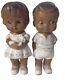 African American, 1962 Squeaker Dolls 8 Lot Of Two