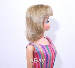 Amazing! Vintage SUPER LONG Hair Silver Blonde American Girl Barbie MINT