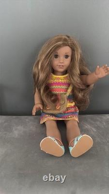 American Girl 18 Doll Lea Clark 2016 Girl of The Year Pajamas Rainforest