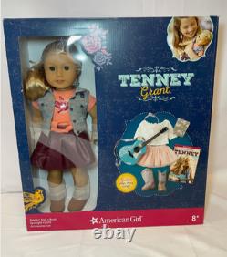 American Girl CC TENNEY 18 DOLL & ACCESSORY SET Blonde Book Clothes Guitar NIB American Girl CC TENNEY 18 DOLL & ACCESSORY SET Blonde Book Clothes Guitar NIB