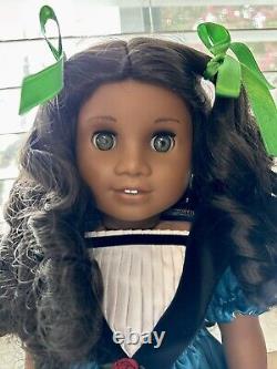 American Girl Cecile Rey Retired Doll withOriginal Dress Boots EUC