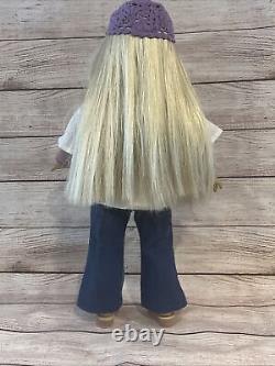 American Girl Doll 18 Julie Long Blonde Hair 2013 With Meet Outfit & Necklace