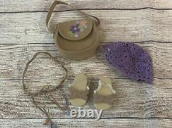 American Girl Doll 18 Julie Long Blonde Hair 2013 With Meet Outfit & Necklace