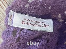 American Girl Doll 18 Julie Long Blonde Hair 2013 With Meet Outfit & Necklace