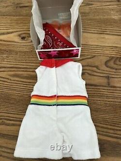 American Girl Doll Ivy's Rainbow Romper Bandana Shoes Retired Rare NEW IN BOX