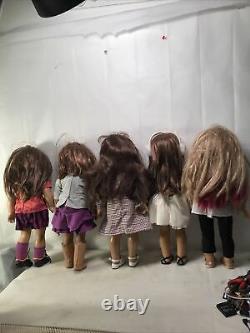 American Girl Doll Lot Of 5 Dolls