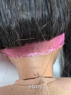 American Girl Doll OOAK Black Hair Hazel Eyes Classic Mold Medium Skin 18