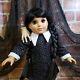 American Girl Doll Ooak Wednesday Addams With Thing! Super Cute Replicas