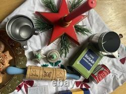 American Girl Kit's Holiday Baking Set Brand Complete