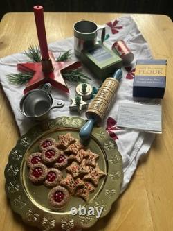 American Girl Kit's Holiday Baking Set Brand Complete American Girl Kit's Holiday Baking Set Brand Complete