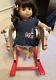 American Girl Lot Bitty Baby+musical Horse + 3 Outfits Retired Used See Photos