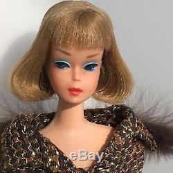 American Girl Long Hair BARBIE 1966 vintage HIGH COLOR