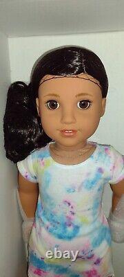American Girl Truly Me #108 Brown Eyes Brown-Black Hair (With 2 Sophia's Outfits)