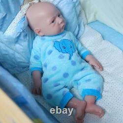 Anatomically 18.5 in Realistic Reborn Baby Boy Doll Infant Baby Doll Drink-Wet