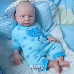 Anatomically 18.5 in Realistic Reborn Baby Boy Doll Infant Baby Doll Drink-Wet