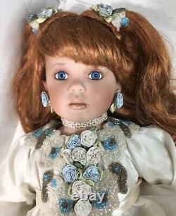 Angelique Donna Rubert Rustie Seated Porcelain 32 Limited Edition Doll 2002