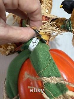 Annalee 12 Thanksgiving / Fall pilgrim turkey collectible doll Lot 6 Pc Vintage