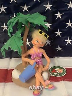 Annalee VIP Exclusive 9 Island Girl only 63 Assembled in America #870122 RARE