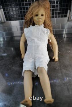 Annette Himstedt Joni Barefoot Children Vinyl Art Doll 1986-87 Signed Germany
