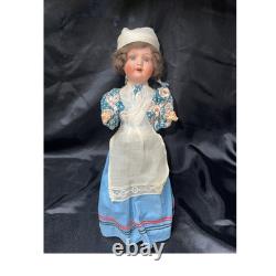 Antique Armand Marseille 390 German Doll French Canadian Folk Dress