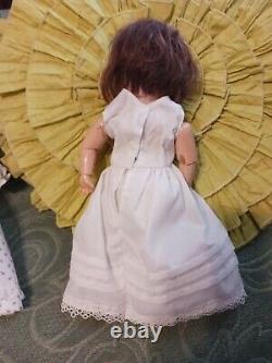 Antique Bisque doll AM Dressed