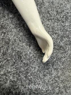 Antique China Head Doll Porcelain Cloth Body Victorian Style Doll Vintage