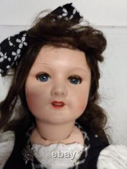Antique French Large 23 SFBJ France 301 Bisque Head All Original Doll 1920