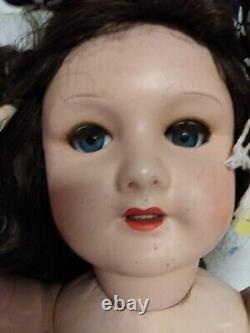 Antique French Large 23 SFBJ France 301 Bisque Head All Original Doll 1920
