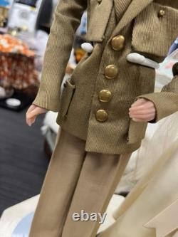 Antique General Dwight D. Eisenhower And His Bride Mimi. Historical Wax Figures