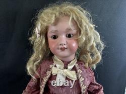 Antique German 25 French SFBJ Crier Marked BodyGautierMolded Eye Brows