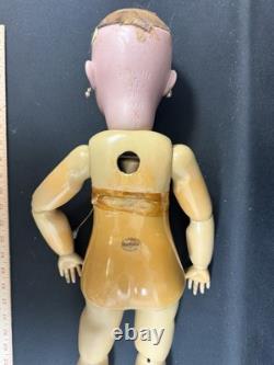 Antique German 25 French SFBJ Crier Marked BodyGautierMolded Eye Brows