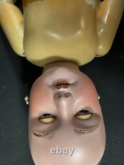 Antique German 25 French SFBJ Crier Marked BodyGautierMolded Eye Brows