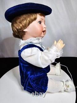 Antique German Revalo Boy on Compo BodyGebruder OhlhaverAdorable Hat & Costume