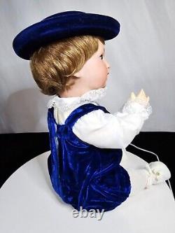 Antique German Revalo Boy on Compo BodyGebruder OhlhaverAdorable Hat & Costume