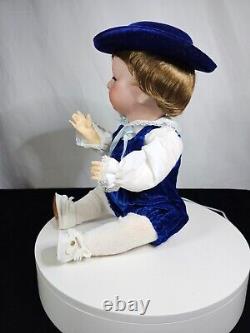 Antique German Revalo Boy on Compo BodyGebruder OhlhaverAdorable Hat & Costume
