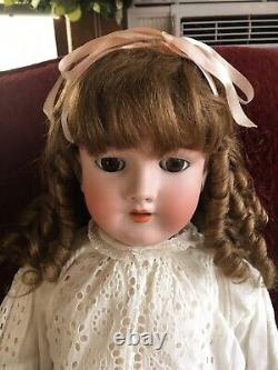 Antique Handwerck German Bisque Fully Jointed Doll 119-13