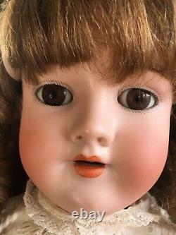 Antique Handwerck German Bisque Fully Jointed Doll 119-13