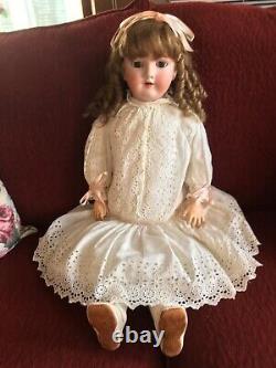 Antique Handwerck German Bisque Fully Jointed Doll 119-13