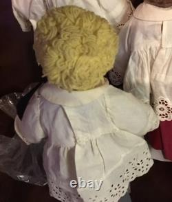 Antq/Vntg Artist RowdyChoir Boy Rag Dolls/ 1938 Norman Rockwell Magazine Pic