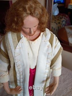 Ashton-Drake doll Miracles of Jesus Multiplying the loaves 19 tall 2 Jesus