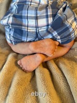 Authentic Full Body Soft Silicone Reborn Baby Doll Boy