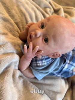 Authentic Full Body Soft Silicone Reborn Baby Doll Boy