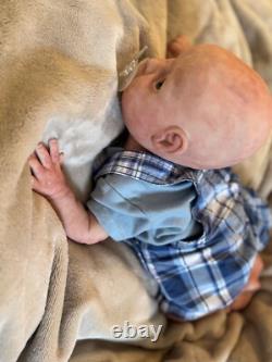 Authentic Full Body Soft Silicone Reborn Baby Doll Boy