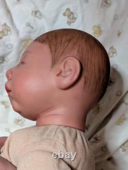 Authentic hand painted reborn cuddle baby Erin Secrist