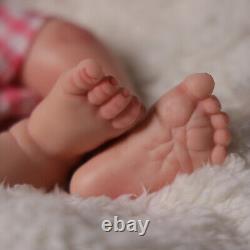 BABESIDE Reborn Baby Dolls Girl Lucy Full Silicone Body Realistic-Newborn Dolls