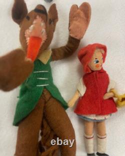 BAPS Germany Red Riding Hood Bad Wolf Dolls Edith Von Arps Hilde Bartel DS18