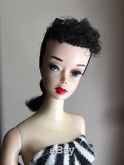 Barbie #3 Brunette, Braided Hair, Brown Eyeliner, Oss, Shoes, Gorgeous Doll