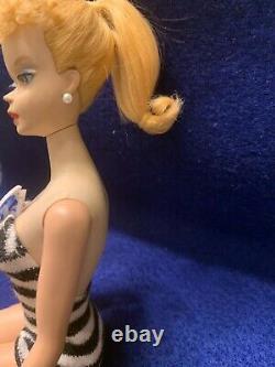 BARBIE #3 PONYTAIL Excellent all ORIGINAL blue eyeshadow